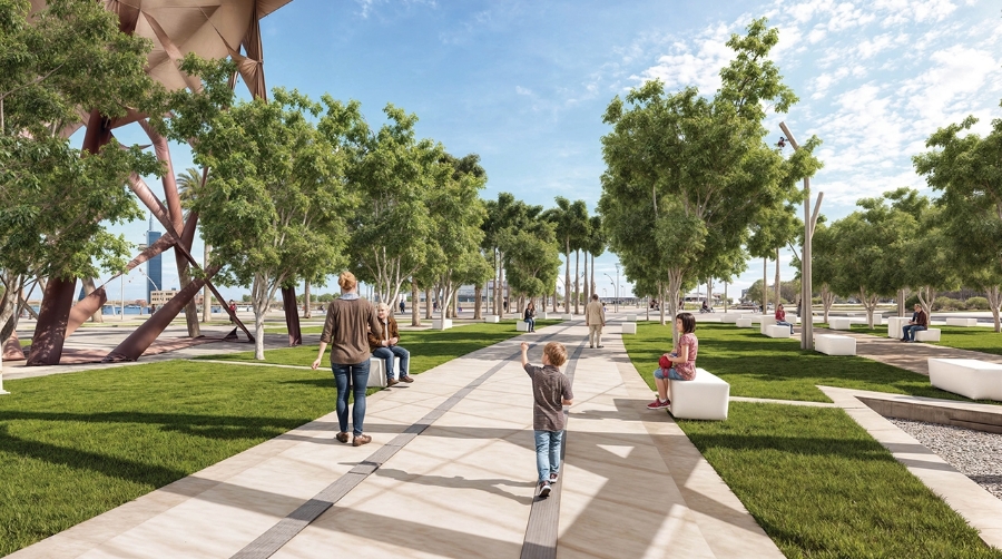 Proyecto de reurbanización de la zona de las Almadrabillas.