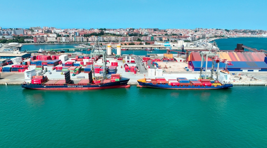 La mercancía general representa el 51,9% de la mercancía total que pasa por el Puerto de Santander.