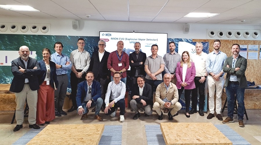 Componentes del grupo de trabajo de Seguridad del Comité de Innovación del Clúster de Valenciaport.