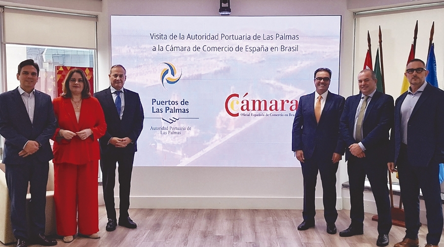 Encuentro con la Cámara de Comercio de España en Brasil.