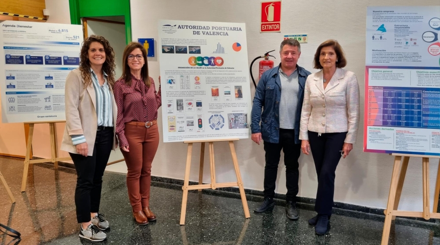 Valenciaport, galardonada como “Empresa Saludable y Sostenible” por el INSST