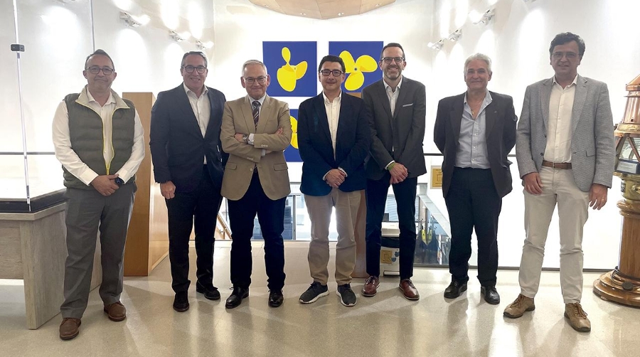 Ambas partes han mostrado su satisfacción por la reciente inclusión del puerto de Castellón en la red básica de la Red Transeuropea de Transporte.
