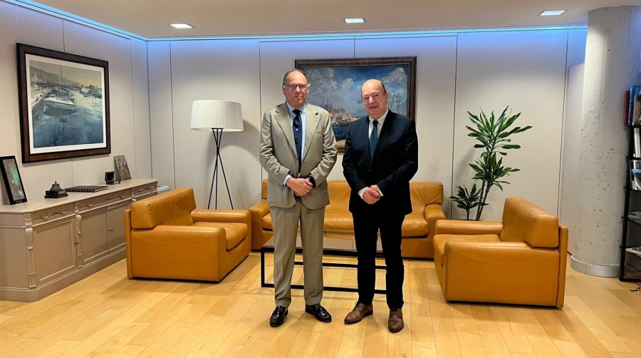 Ettore Morace, CEO de Trasmed; y Jaume Colom, presidente de la APB.