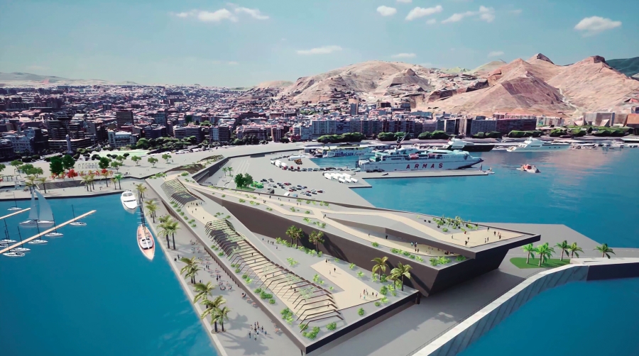 El Proyecto del Muelle del Enlace en Tenerife creará espacios de transición entre el puerto y la ciudad.