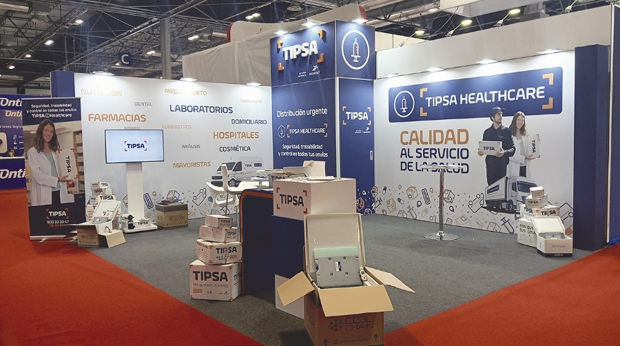 TIPSA destaca su solución TIPSA HEALTHCARE.