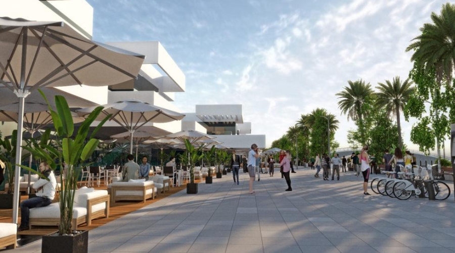 El proyecto presentado incluye la construcción y explotación de una zona comercial, de ocio, esparcimiento y hotel en la zona de dominio público portuario de la margen izquierda del río Guadalete, en El Puerto de Santa María.
