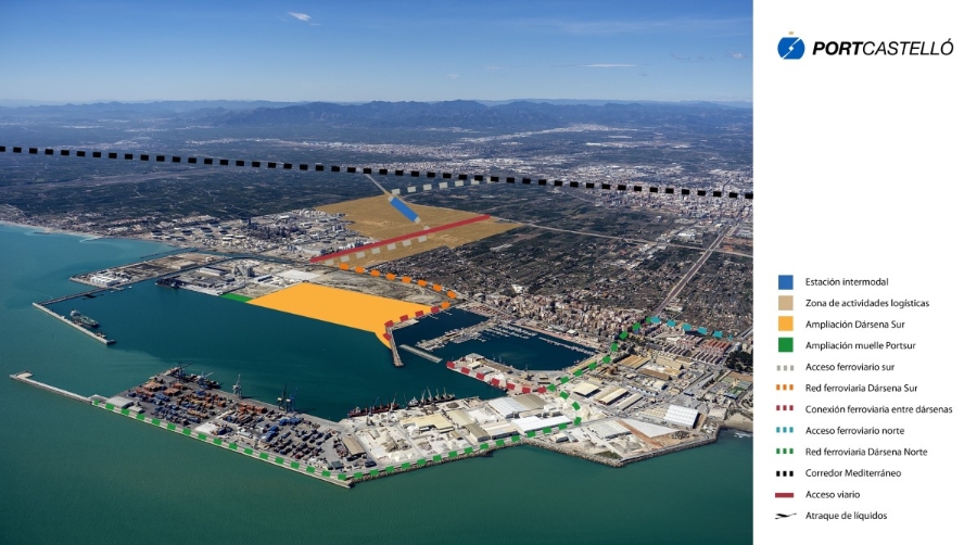 PortCastell&oacute; adjudica la primera fase de su red ferroviaria por 5,6 millones