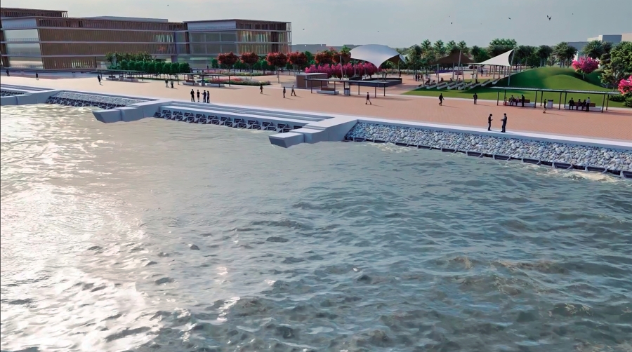 SATO llevará a cabo los trabajos de un área de más de 16.000 m2 que incluye obra marítima.