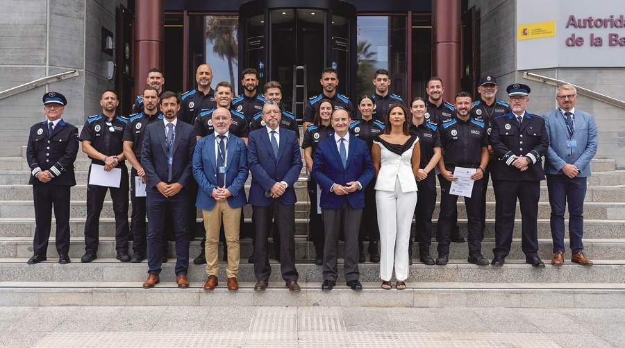 Algeciras incorpora 14 nuevos policías portuarios durante la OPE