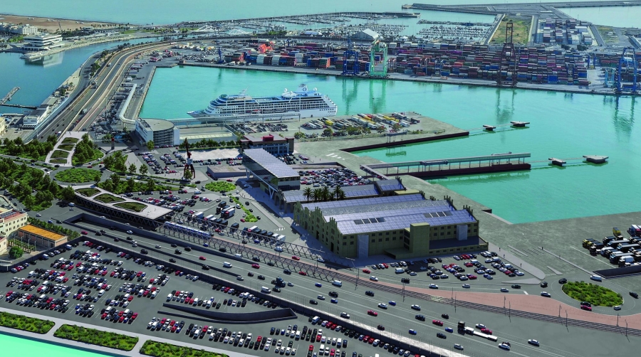 La Comissió Ciutat-Port carga de nuevo contra la nueva terminal de pasajeros del Puerto de Valencia.