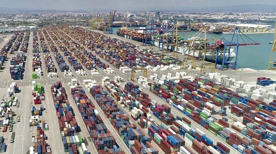 En junio se han gestionado 502.095 TEUs, un 0,35 % más que en junio de 2025.