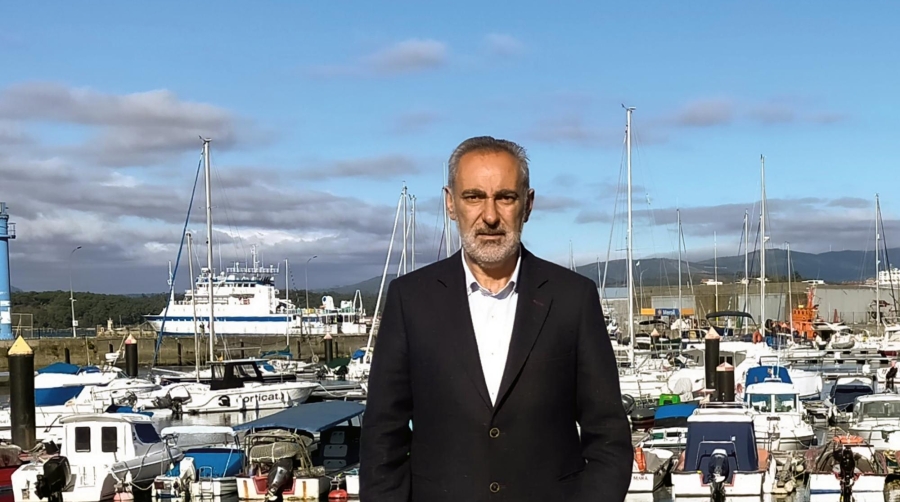 José Manuel Cores Tourís, presidente de la Autoridad Portuaria de Vilagarcía de Arousa.