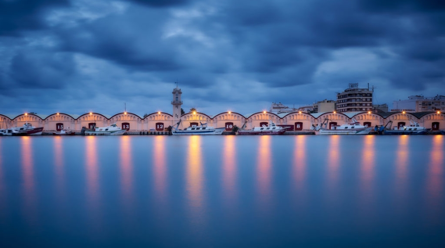 La imagen "Niebla", ganadora del I Concurso de Fotograf&iacute;a Portuaria de ASECOB