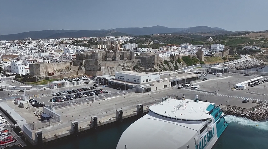 Estación Marítima del Puerto de Tarifa.