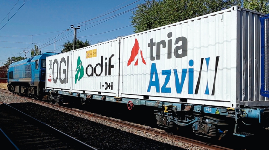 Adif quiere avanzar en el proyecto de implantaci&oacute;n del ancho variable para mercanc&iacute;as.