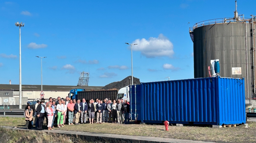 La Autoridad Portuaria de Avilés ha acogido una jornada de puertas abiertas del proyecto HY4RES.