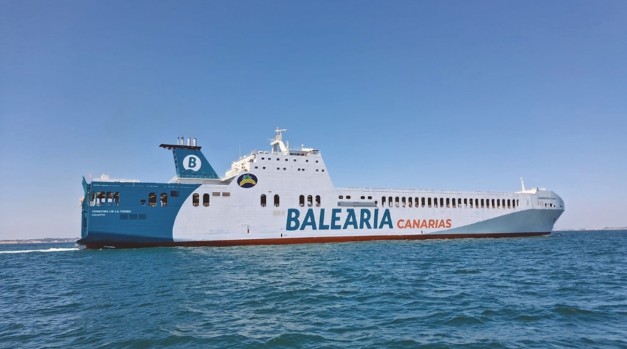 El buque “Josefina de la Torre”.
