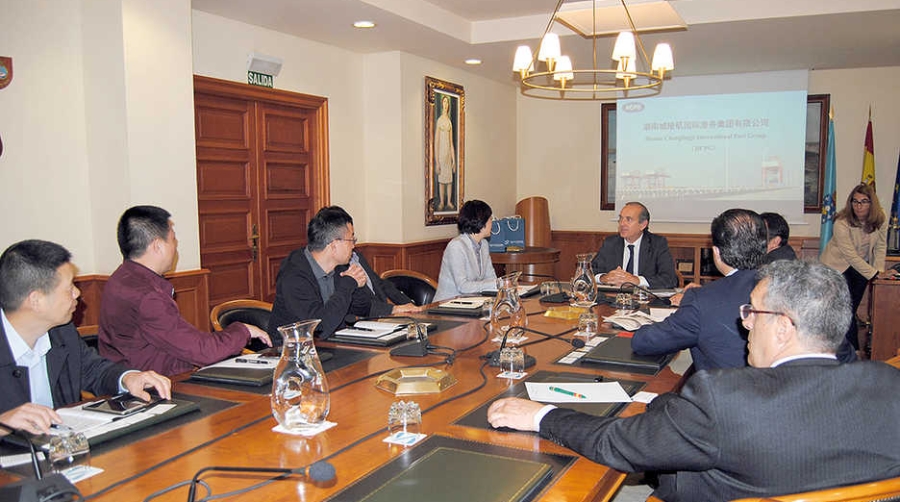 El puerto chino de Yueyang analiza las posibilidades de A Coru&ntilde;a