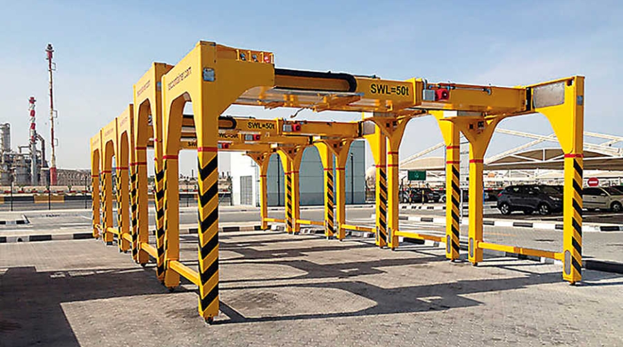 TEC Container: Over Height Frame totalmente autom&aacute;tico y universal