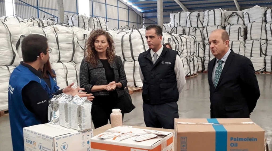 Puertos del Estado promueve la colaboraci&oacute;n con el Programa Mundial de Alimentos (PAM)