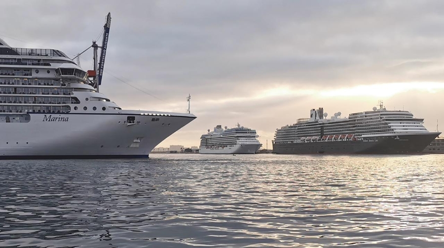 El puerto de Alicante espera recibir seis buques de crucero esta semana.