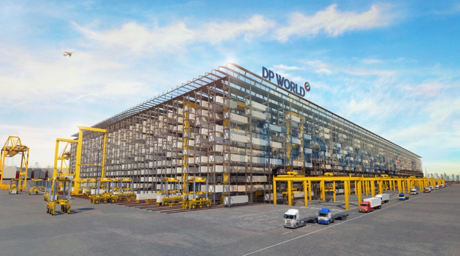 DP World proyecta en Dubai un sistema pionero para el almacenamiento de contenedores en altura