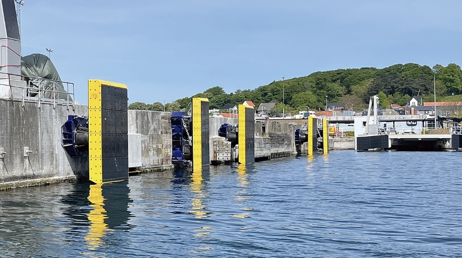 ShibataFenderTeam apoya la rehabilitación del puerto de Kalundborg