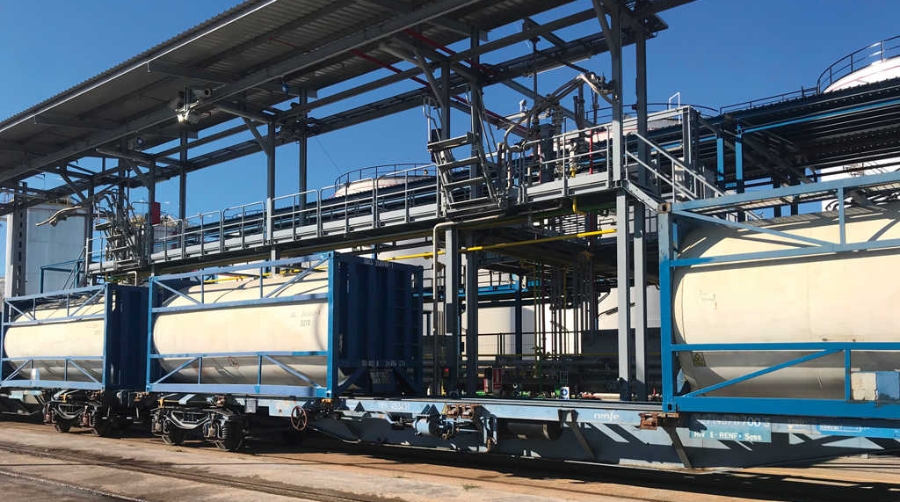Vopak Terquimsa estrena apartadero ferroviario en su terminal del Puerto de Barcelona