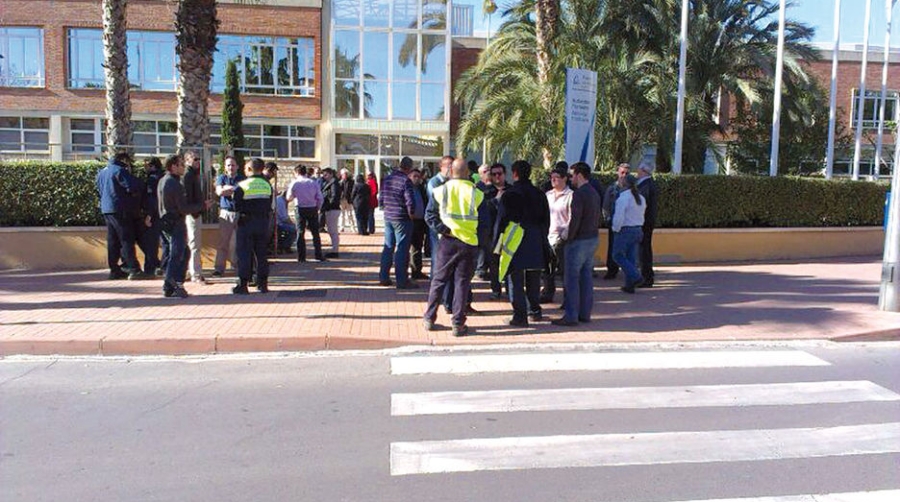 Los trabajadores de las AP&#039;s protestan de nuevo ante el bloqueo del convenio colectivo