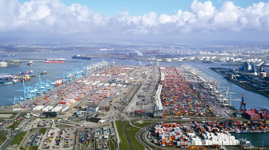 Amberes y Algeciras muestran su resiliencia al COVID en un mapa europeo de TEUs pintado de rojo