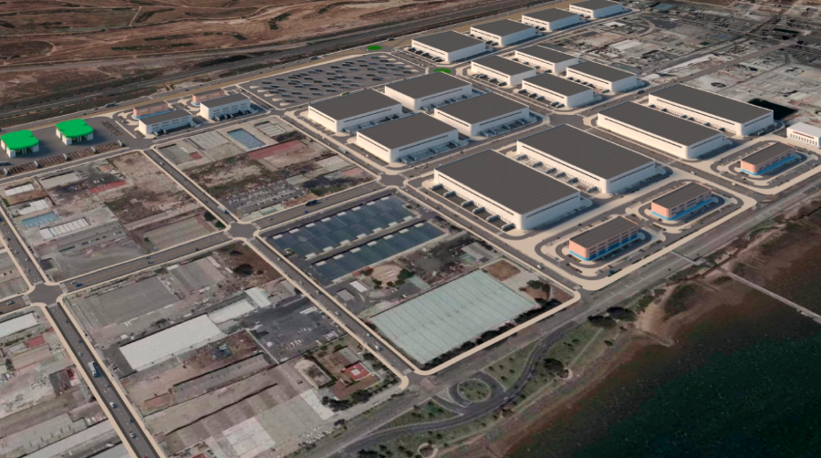 Proyecto de la ZAL de la AP de Huelva.