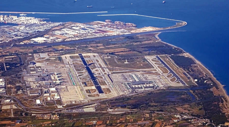 Aeropuerto Joaquim Tarradellas Barcelona-El Prat.