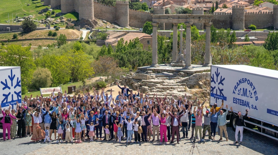 Transportes Esteban ampliará en 5.000 m2 sus instalaciones en Ávila y prevé crecer un 12%