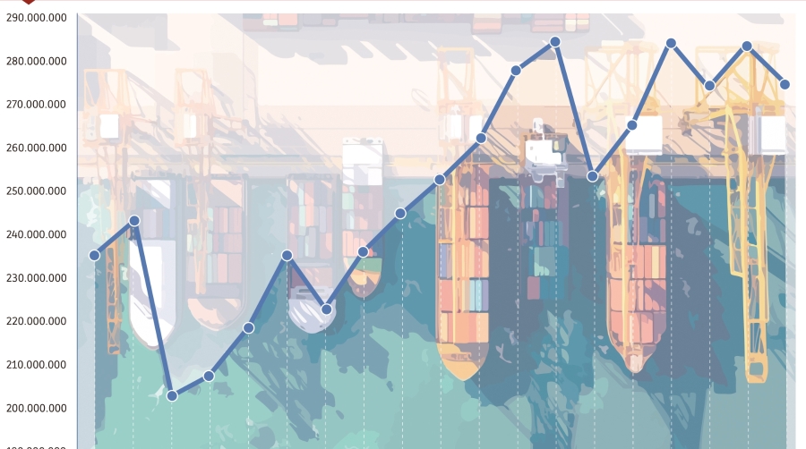 Graneles líquidos y sólidos empujan a la baja los tráficos portuarios en el primer semestre