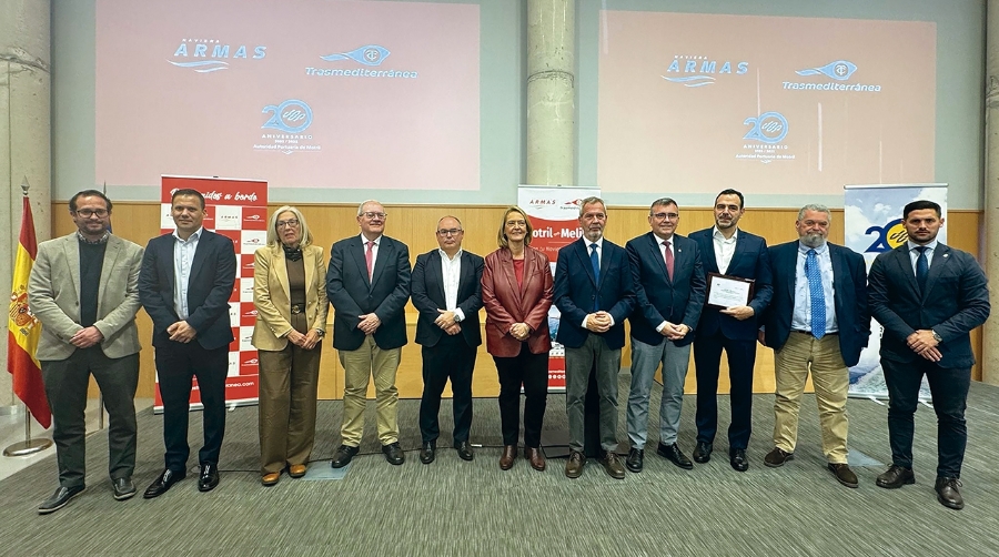 La nueva ruta materializa el compromiso de la naviera con la conectividad entre la Península y Melilla.