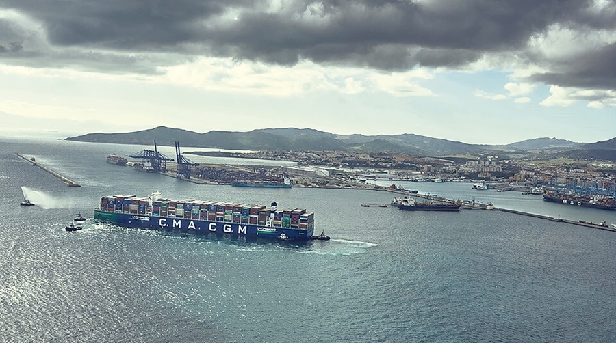 Las exportaciones crecen un 6,8% en el Puerto de Algeciras hasta junio