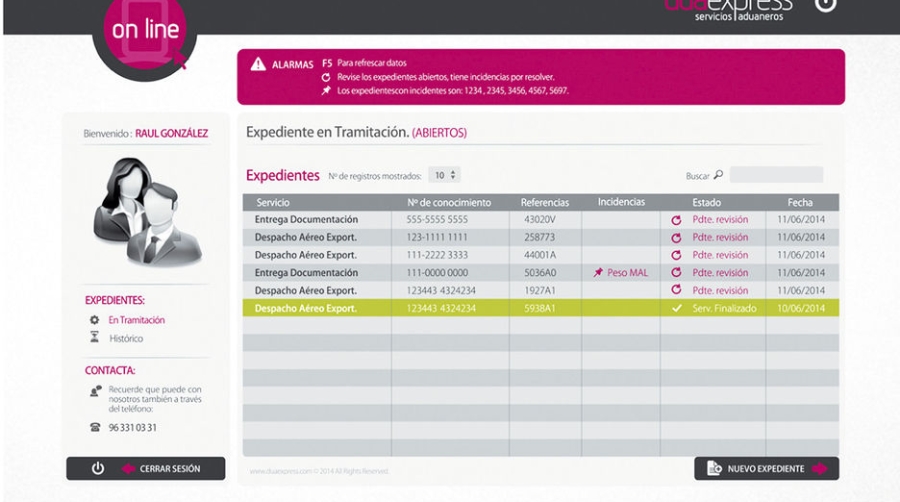 Duaexpress desarrolla una plataforma que agiliza la tramitaci&oacute;n de los servicios aduaneros