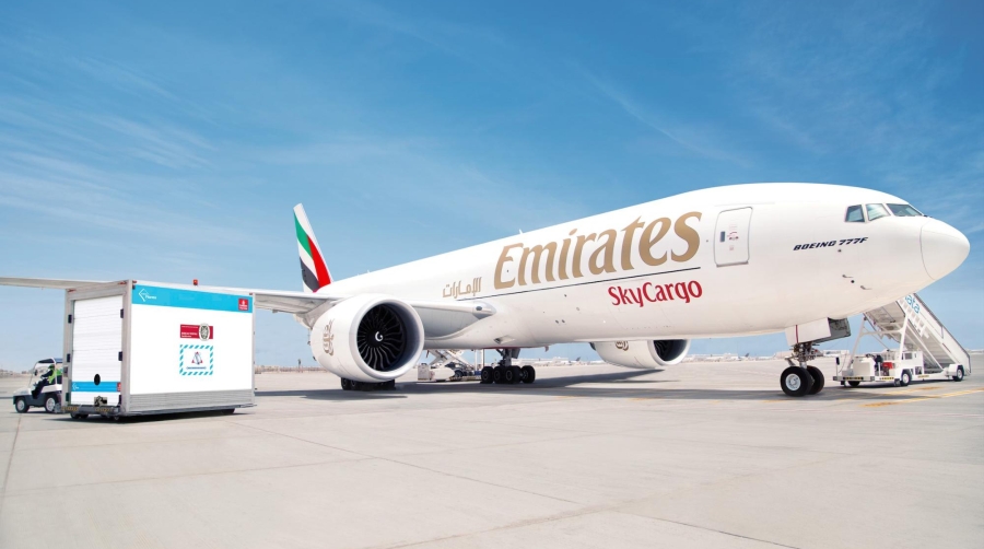 Emirates SkyCargo supera los mil millones de vacunas transportadas