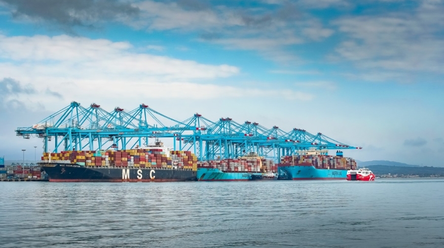 Llegan a Algeciras los primeros buques retrasados por el colapso en el Canal de Suez