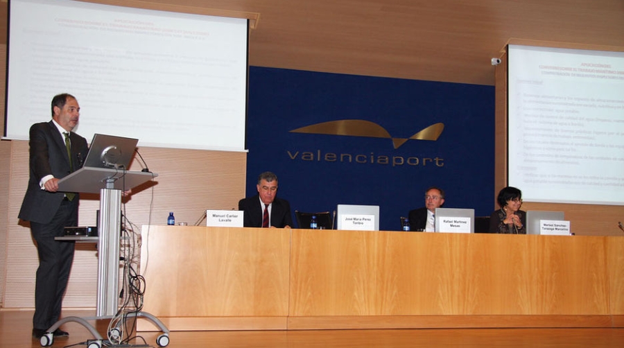 M&aacute;ximo Buch: "El convenio sobre el trabajo mar&iacute;timo es una muestra de di&aacute;logo social global"