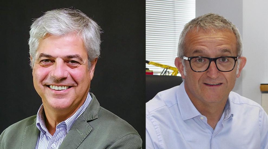 Juan José Pérez, presidente de ARCE. Tomás Pellisé, vicepresidente de ARCE.