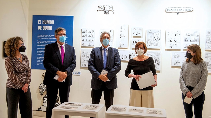 Valenciaport lleva el humor de Quino a Alcalá de Henares