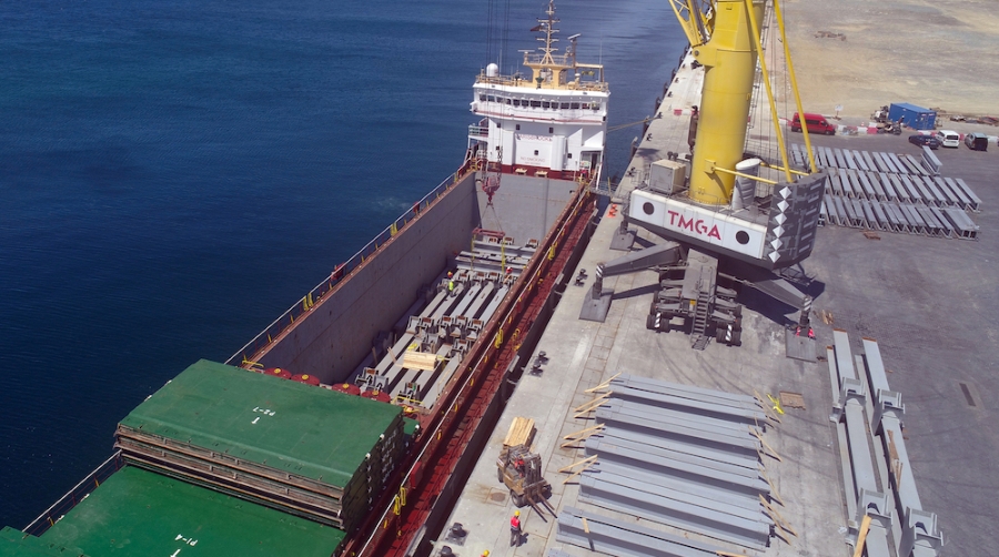 Erhardt Proyectos gestiona el transporte de un puente ferroviario de A Coru&ntilde;a a Ruman&iacute;a