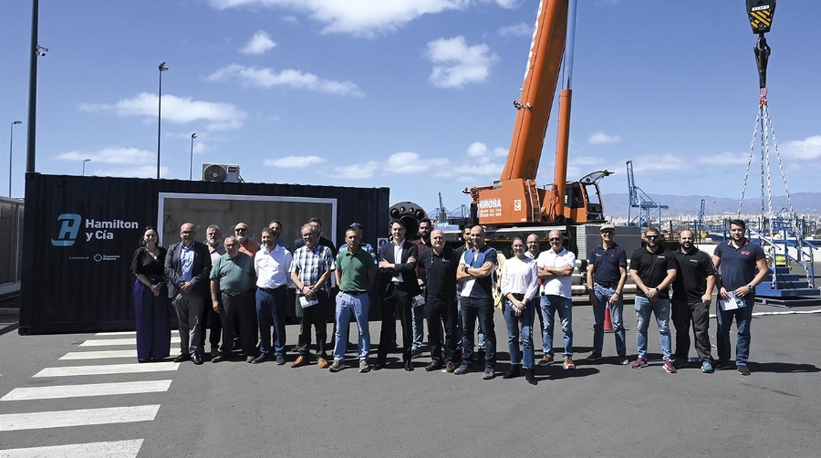 Participantes en la presentación de las nuevas cadenas sintéticas Murlink, organizada por Hamilton y Cía.