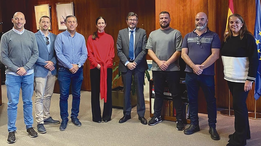 Coordinadora y Puertos del Estado abordaron temas fundamentales en el encuentro.
