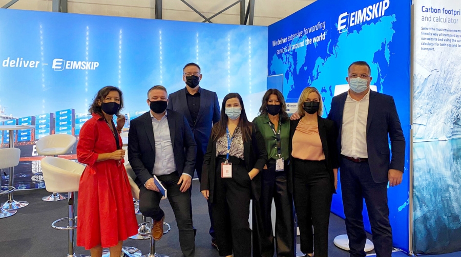 Equipo de Eimskip en Conxemar.