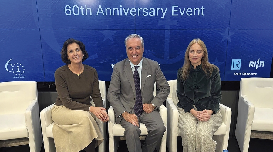 Representación de ANAVE: Elena Seco, Juan Riva y Araiz Basurko.