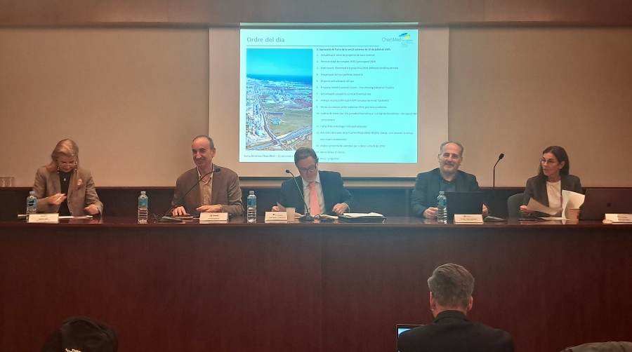 El clúster químico ChemMed ha celebrado este viernes, 12 de diciembre, una nueva asamblea general ordinaria.