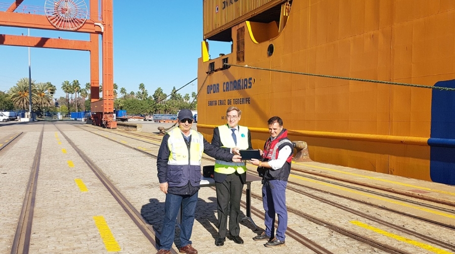 Puerto de Sevilla mejora la operativa de a bordo de los buques para el servicio de practicaje