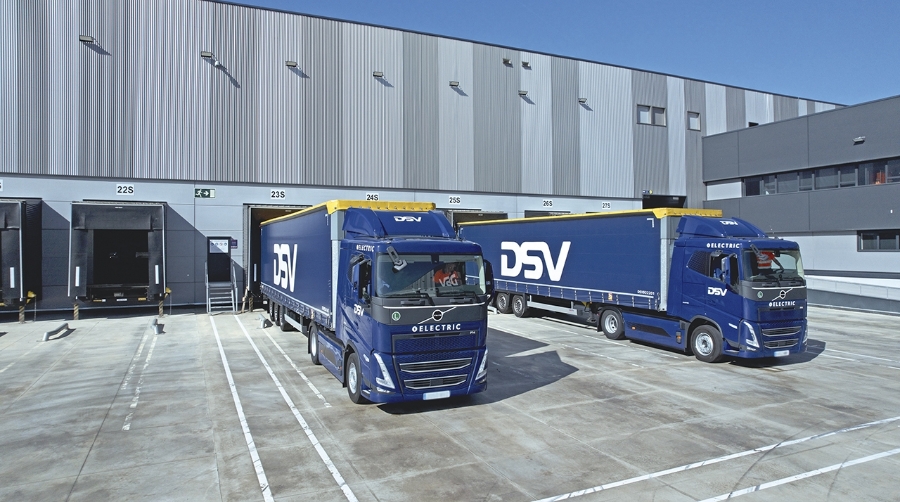 DSV España pone en marcha sus dos primeros camiones eléctricos